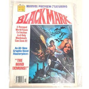 Marvel Preview #17 Winter 1979 Blackmark Gil Kane Bronze Age Magazine